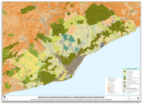 Participación en la publicación: Mosaico territorial para la regió metropolitana de Barcelona: Publicación