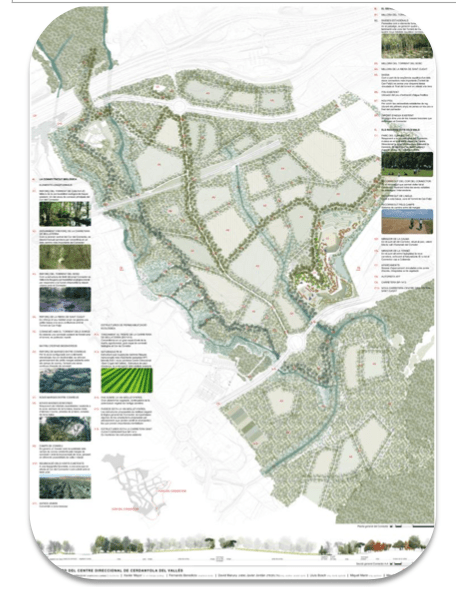 Propuesta de corredor verde para el Centre Direccional de Cerdanyola: Premio