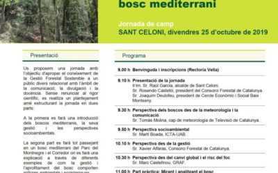 IRBIS ha assistit a la Jornada sobre el Funcionament i gestió del bosc mediterrani