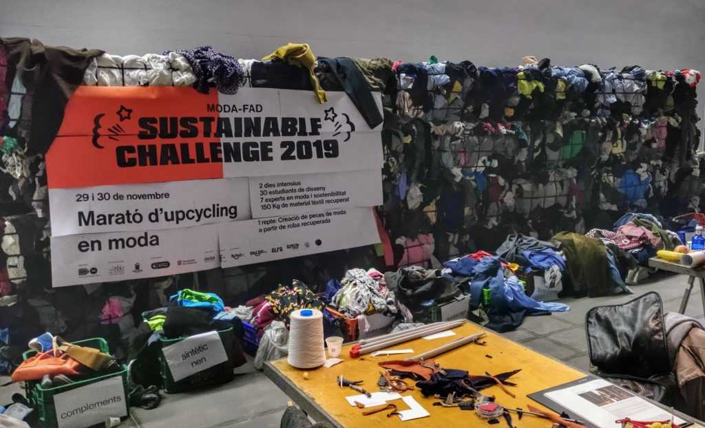 Sustainable challenge upcycling