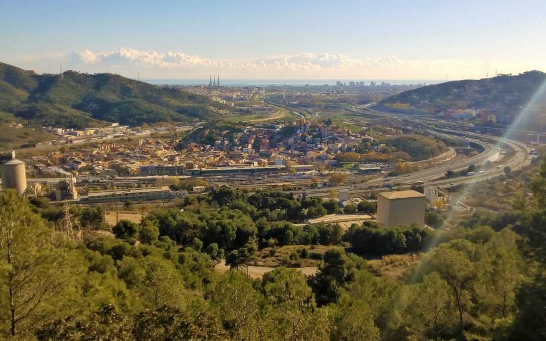 Vista de Barcelona des del Turó de Montcada