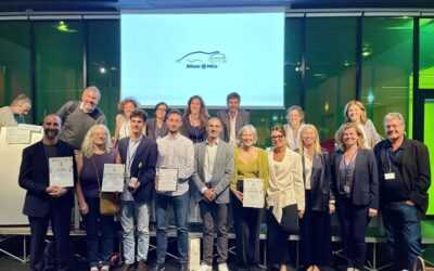 2º premio en el «Agrivoltaics for Noah’s Ark», el concurso internacional de arquitectura para el diseño de un jardín agrovoltaico en Pavia (Italia)