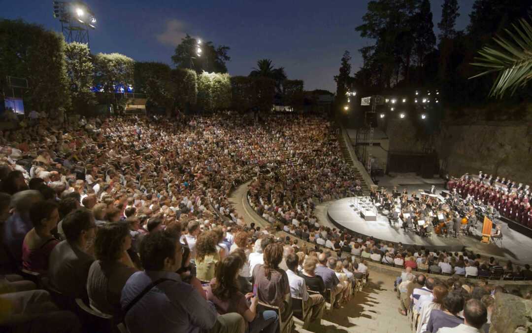 Actuació al Teatre Grec